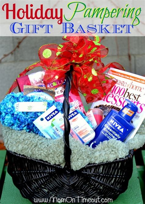 Here are 18 mother's day gift baskets any mom would love in 2021. Holiday Pampering Gift Basket Idea - Mom On Timeout | DIY ...