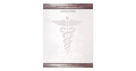 Free doctor letterhead format word psd apple pages. Physician Medical Doctor Letterhead | Zazzle.com