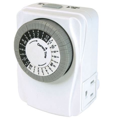 2 Outlet Heavy Duty Indoor 24hr Timer — Prime Wire And Cable Inc
