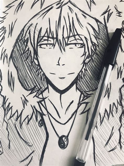 Anime Art Draw Sketch Realistic Pencil Drawings Art Art