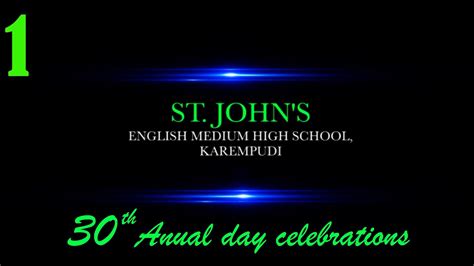 St Johns English Medium School Karempudi Annual Day Celebration 2015