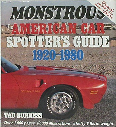 『monstrous American Car Spotters Guide 読書メーター
