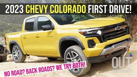 2023 Chevy Colorado Review Comfortable Capable Look Out Tacoma