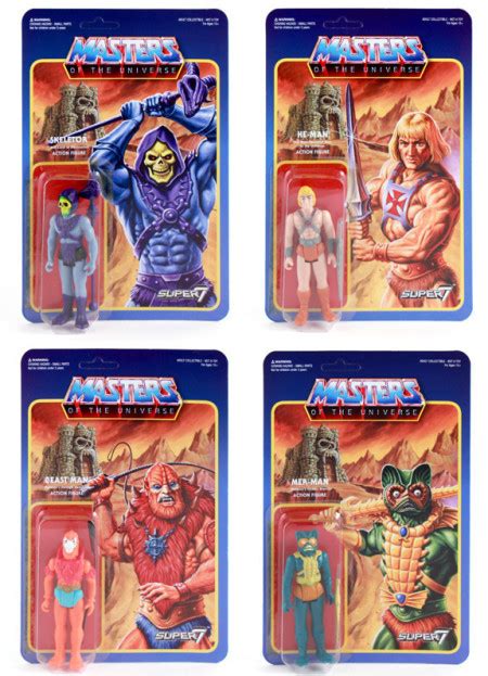 masters of the universe retro action figure set of four pre orders open battlegrip