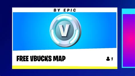 How To Play Free V Bucks Map In Fortnite Youtube