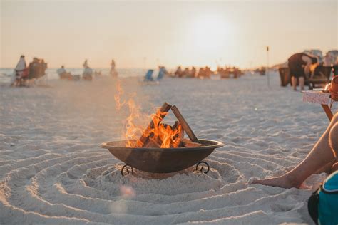 Beach Bonfires On 30a — Light Me Up Beach Bonfires