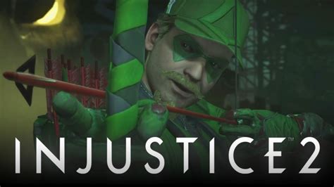 Injustice 2 Green Arrow Gameplay Breakdown W Epic Upgraded Gear