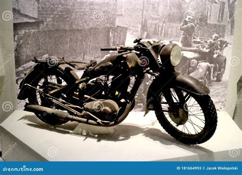 German Motorcycle Dkw World War Ii Editorial Stock Photo Image Of