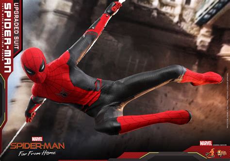 Hot Toys Reveals Spider Mans New Black And Red Suit Action Figure From