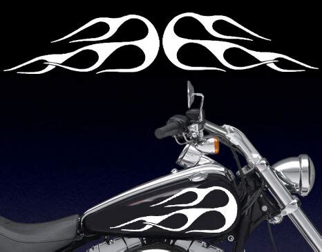 Download a free preview or high quality adobe illustrator ai, eps, pdf and high resolution jpeg versions. Universal motorcycle Gas tank flames decals fits Harley | eBay