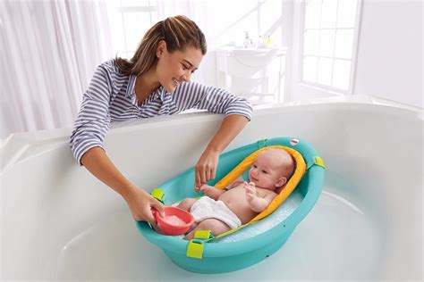 Bañera Baño Bebe 3 In 1 Fisher Price Ergonomica Ducha 115000 En