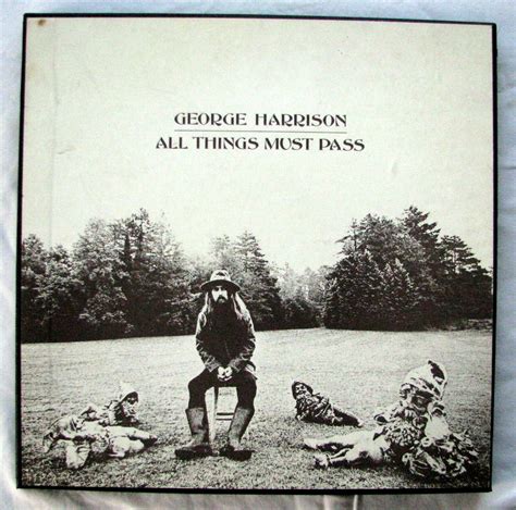 George Harrison All Things Must Pass 1st Pressing Vinyl 3lp Boxed Set
