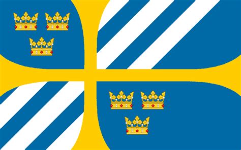 flag of sweden redesigned based on the national coat of arms r vexillology