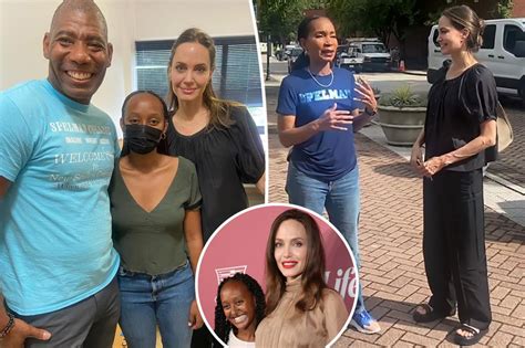 Angelina Jolie Drops Daughter Zahara Off At Spelman College For Move In