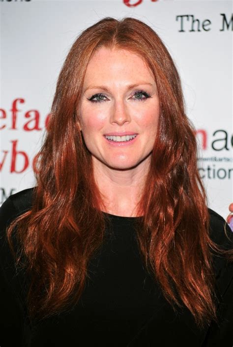 Julianne Moore Arrivals For Freckleface Strawberry Musical Opening
