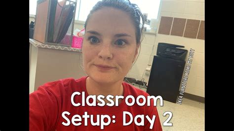 Classroom Setup Day 2 High School Teacher Vlog Youtube
