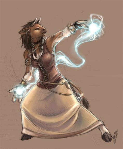 binkari abby on deviantart female minotaur character portraits fantasy character design