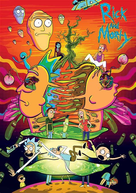 Rick And Morty Trippy Wallpaper Kolpaper Awesome Free Hd Wallpapers