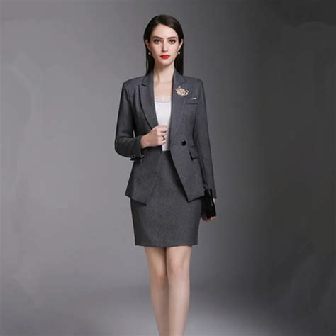 Buy New Grey Goddess Suits Womens Skirt Suits Cool