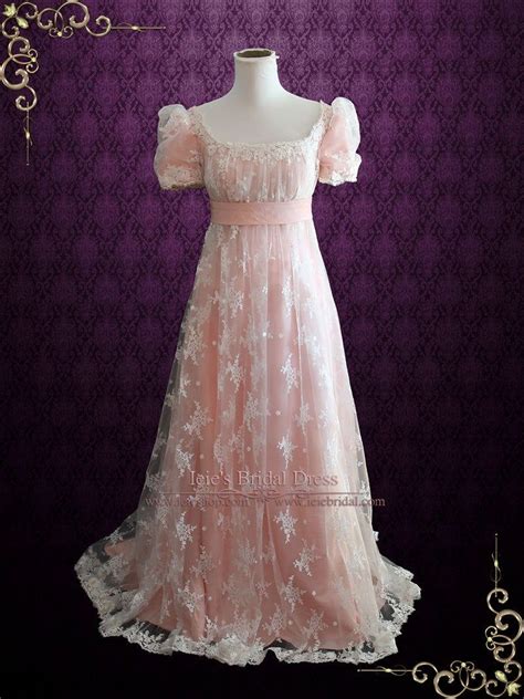 Pink Regency Princess Ball Gown Inspired Formal Evening Gown Etsy