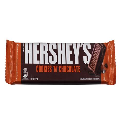 Comprar Barra De Chocolate Hershey S Cookies N Chocolate 87g