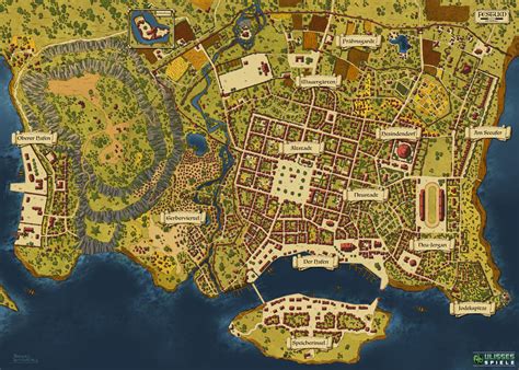 Festum Map by artbymatthew on DeviantArt