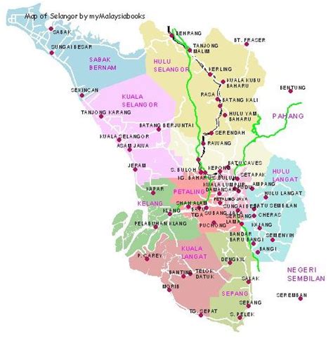 List of districts in kuala lumpur, kuala lumpur, malaysia with maps and steets views. Maps of Malaysia - Panna