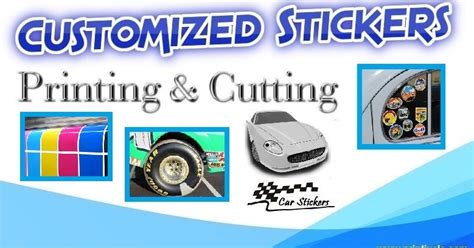 Custom Sticker Printing And Cutting Printixels Philippines