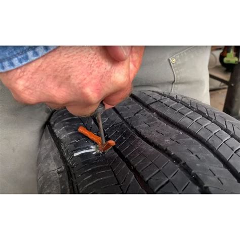 how to plug a car tire
