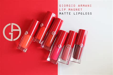 Veracamillanl Giorgio Armani Lip Magnet Matte Lipgloss