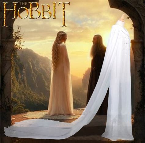 Lord Of The Rings The Hobbit Lady Galadriel White Dress Womens Dress
