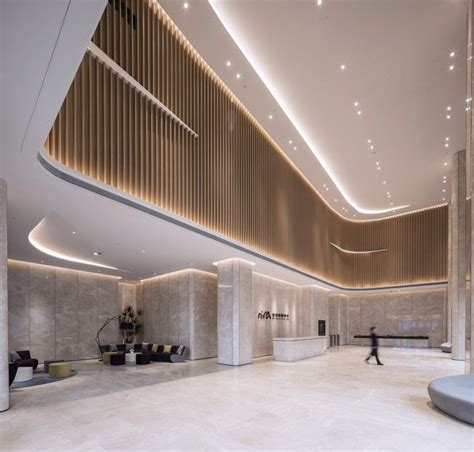 Luxury Contemporary Hotel Lobby