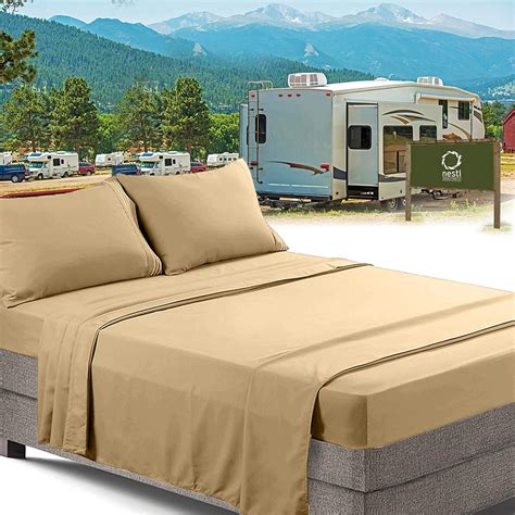 Rvshort Queen Bed Sheets Set Bedding Sheets Set For Campers 4 Piece