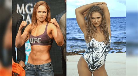Filtran fotos íntimas de la luchadora Ronda Rousey y ella responde