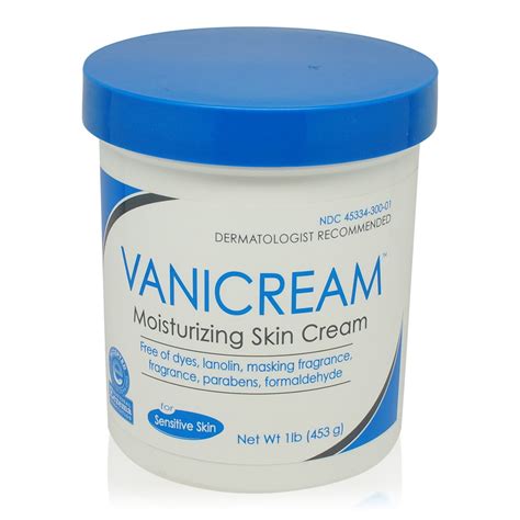 Vanicream Moisturizing Skin Cream For Sensitive Skin 16 Oz Walmart