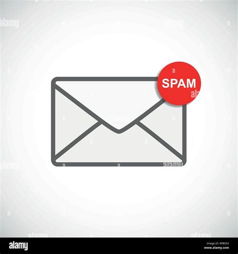 Spam Symbol Stock Vector Images Alamy