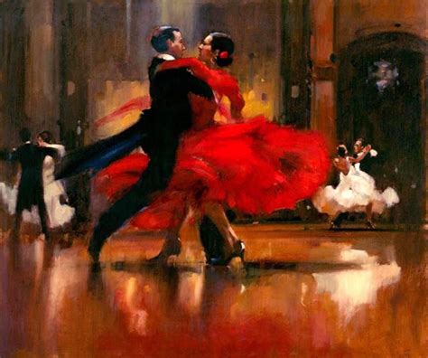 Flamenco Dancer Dance Series Ii Painting