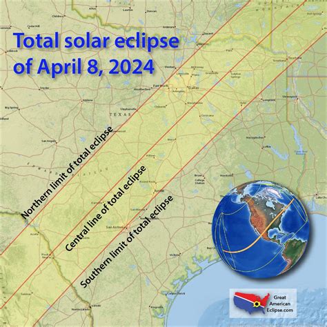 Eclipse April 2024 Path Interactive Map Dixie Frannie