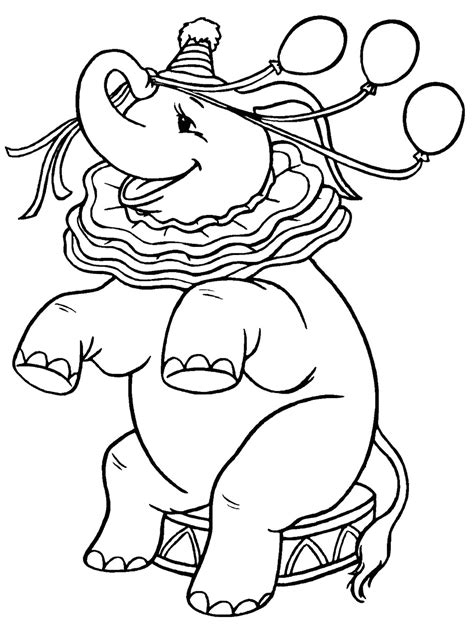 Circus Coloring Pages