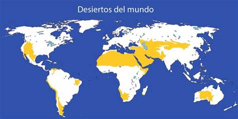 Los Desiertos Geografía