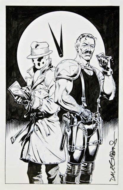 Watchmen My Two Favorites Comic Book Artists Comic Book Characters