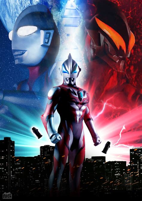 Ultraman Geed Animasi Fotografi Orang Tua Kartun