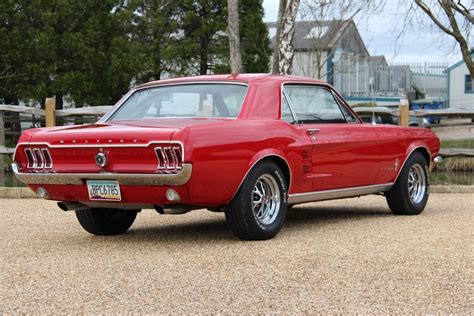 Red 67 Mustang Coupe