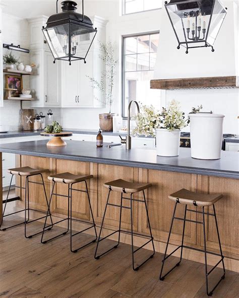 Kitchen and dining room video tour. Studio McGee on Instagram: "The Williamsen Counter Stool ...