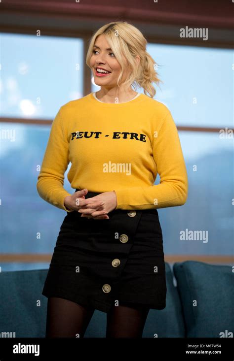 This Morning Presenter Holly Willoughby During A Photocall At The Itv