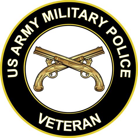 Us Army Veteran Military Police Sticker Decal