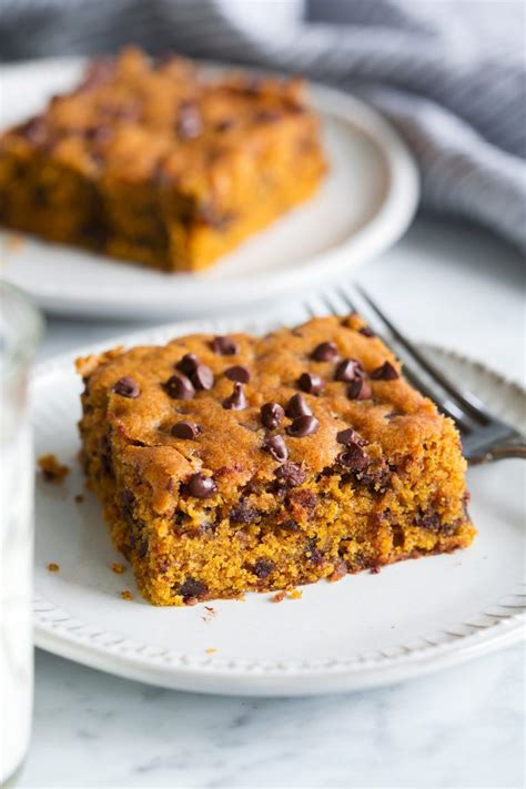 Pumpkin Bars With Chocolate Chips Cooking Classy