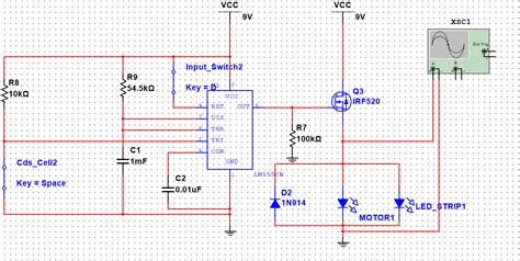 Solved Multisim Circuit Design With A 555 Timer Solveforum