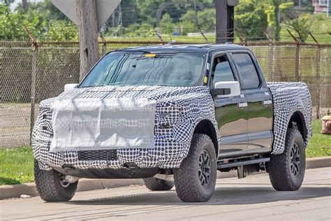 2022 Ford F 150 Raptor Spied Cruising Down Highway Sparks More Rumbling