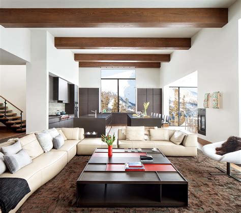 Spectacular Modern Mountain Home With Rich Interiors 30 Photos